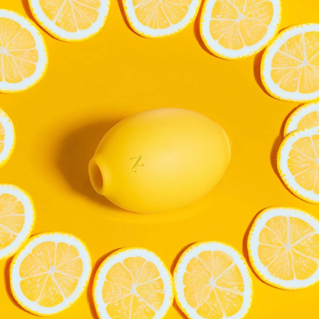The Lem lemon clitoral vibrator — front view