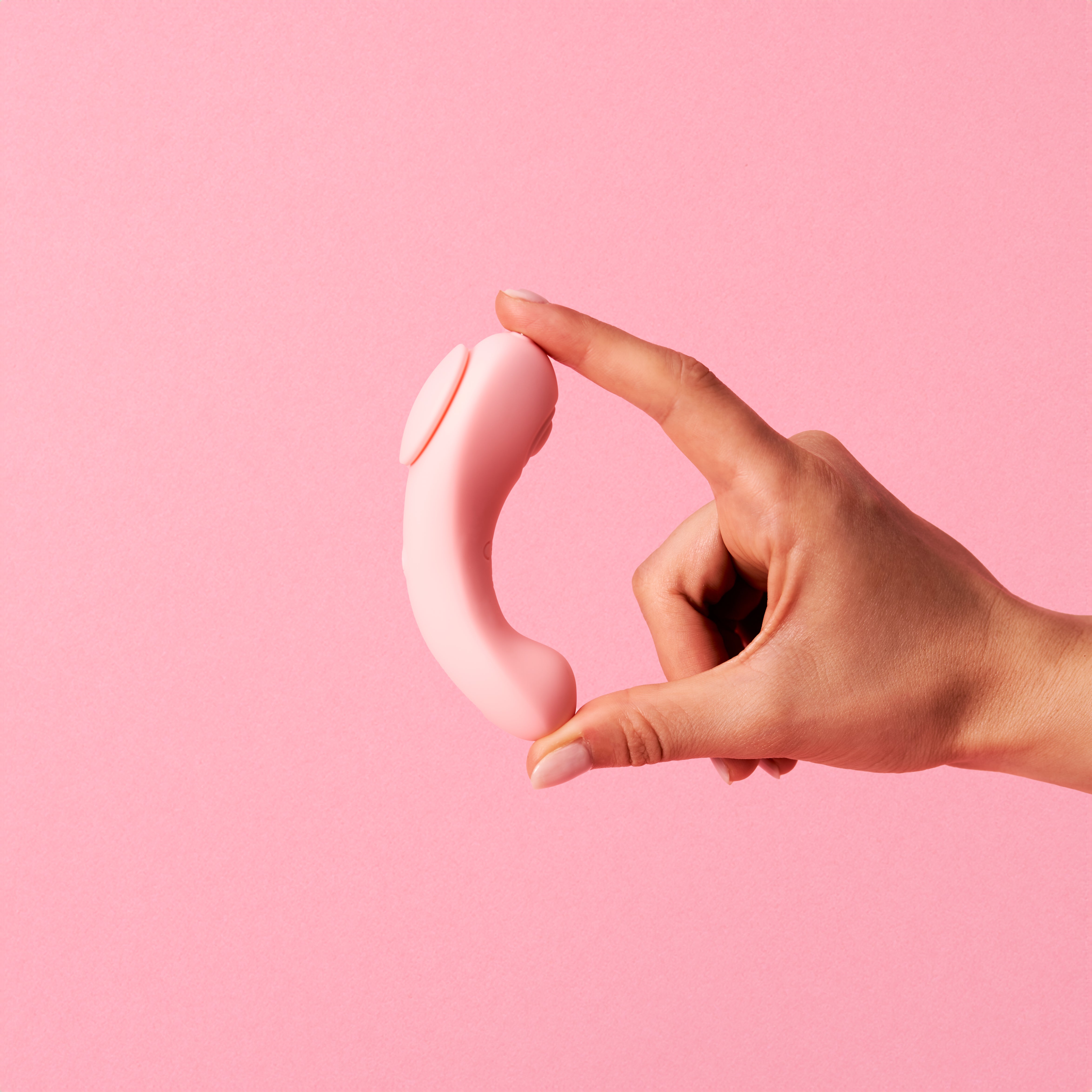 Pixie remote vibrator — in hand